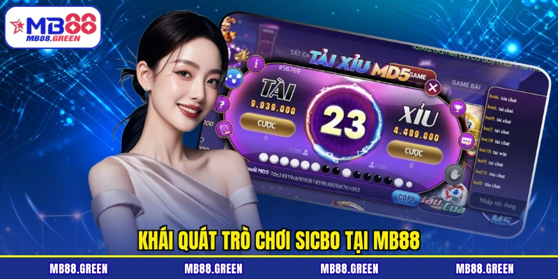 Khái quát trò chơi sicbo tại MB88